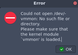 VMWare Workstation error message after Linux kernel update